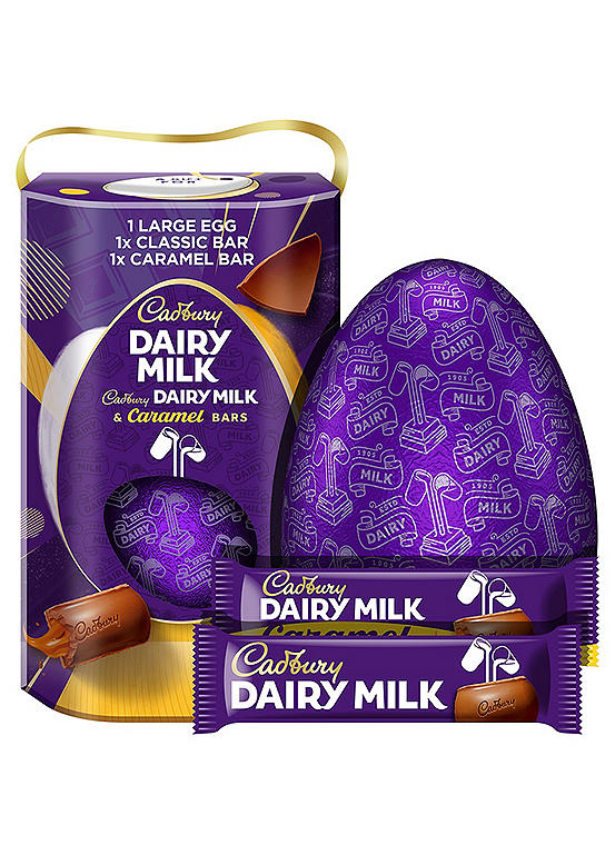 Cadbury Dairy Milk And Caramel Gesture Egg 245G | Kaleidoscope