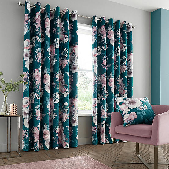 Catherine Lansfield Shrewsbury Curtains Kaleidoscope