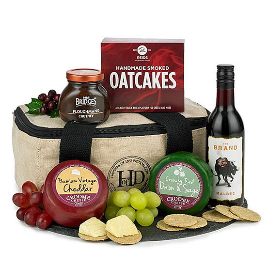 Cheese and wine Gift Hamper Kaleidoscope