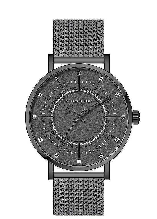 Christin Lars Mens Stainless Steel Watch Kaleidoscope