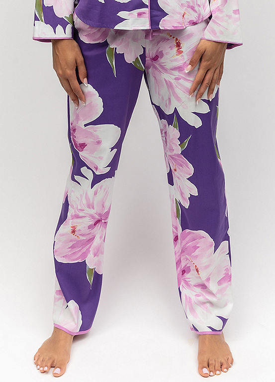 Cyberjammies Valentina Floral Print Pyjama Bottoms