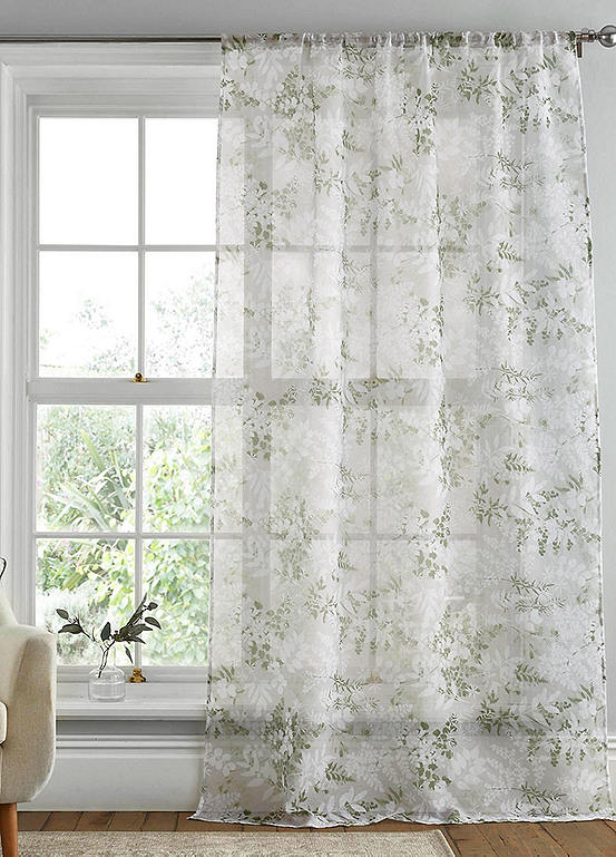 Dreams & Drapes Tiverton Voile Panel | Kaleidoscope