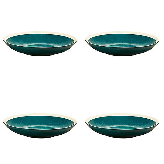 Fairmont & Main Elements Jade Set of 4 Pasta Bowls
