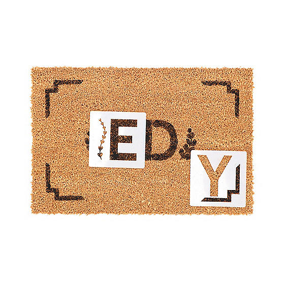 Fallen Fruits Print your own Doormat with Letters
