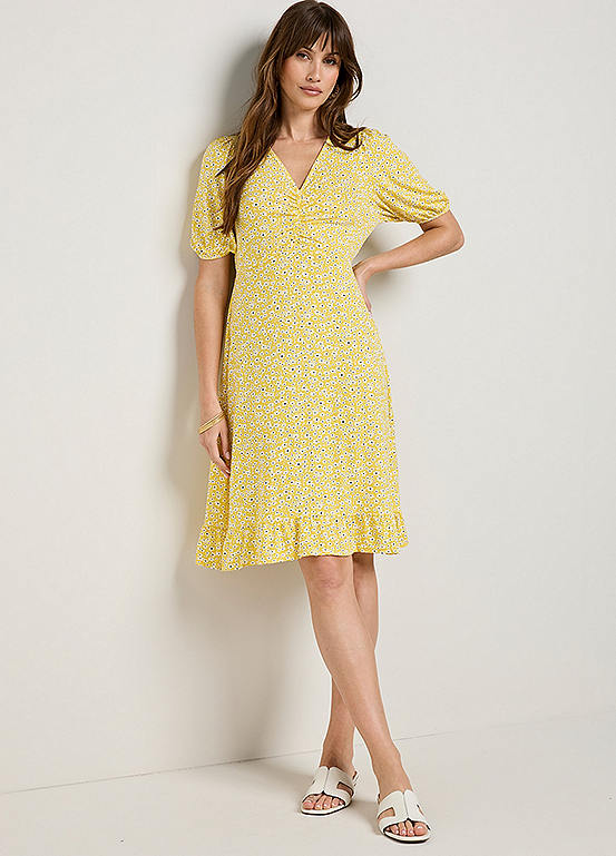 freemans yellow dress