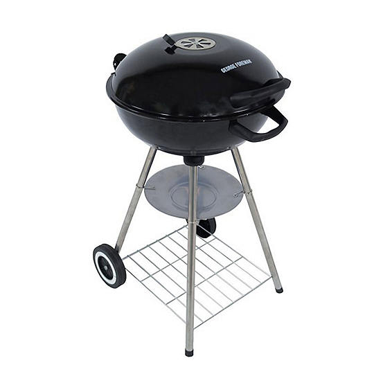 George Foreman 18ins Kettle Charcoal BBQ