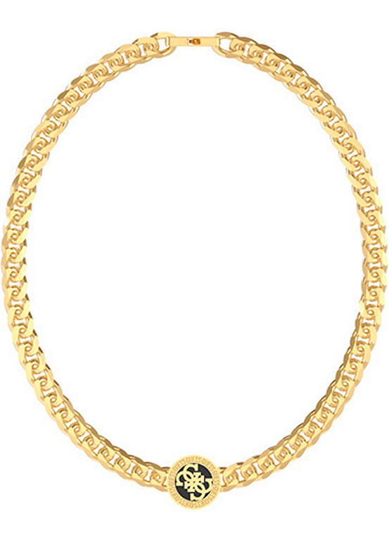 Guess Gold Plated 21 in Chain Necklace