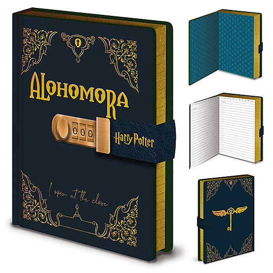 Harry Potter Alohomora A5 Lockable Undated Diary Kaleidoscope