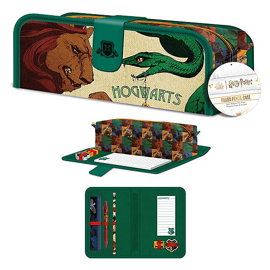Harry Potter Intricate Houses Rectangle Pencil Case