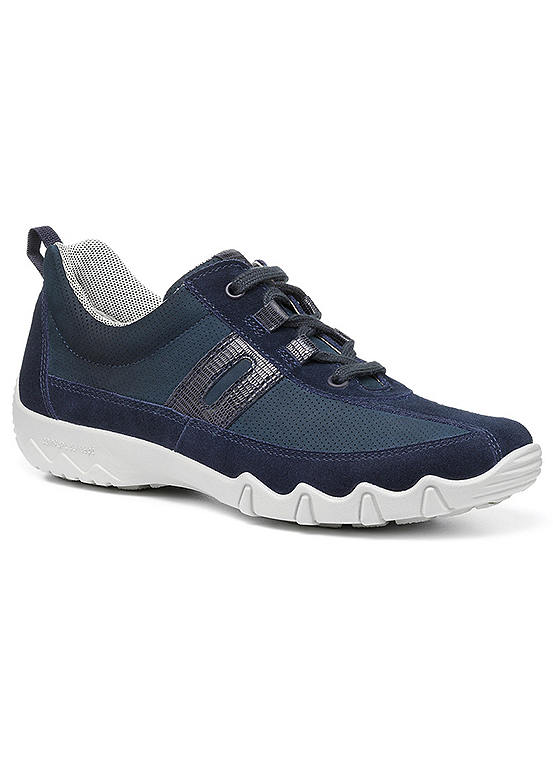 Hotter Leanne II Wide Navy Active Shoes