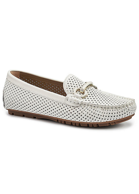 Hotter Nerissa White Women’s Casual Shoes