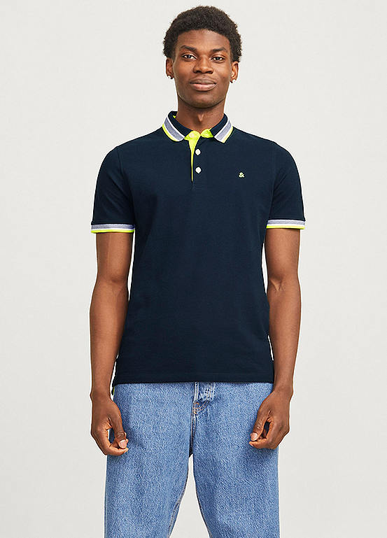 222597 Jack Jones Paulos Polo Ss M Flerfargad