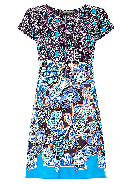 Joe Browns Bold And Beautiful Border Tunic Kaleidoscope