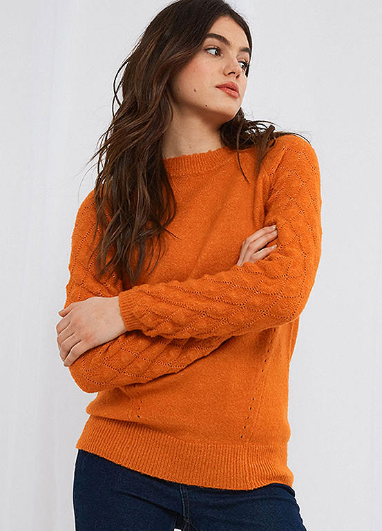 Joe Browns Fancy Sleeve Jumper | Kaleidoscope