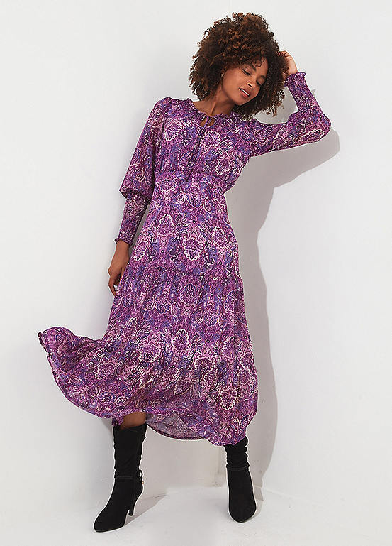 Joe Browns Iris Boho Dress Kaleidoscope