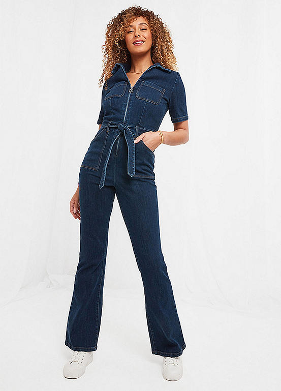 Joe Browns Roxie Denim Jumpsuit | Kaleidoscope