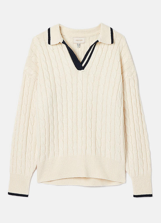 Joules Vanessa Cable Knit Cricket Jumper