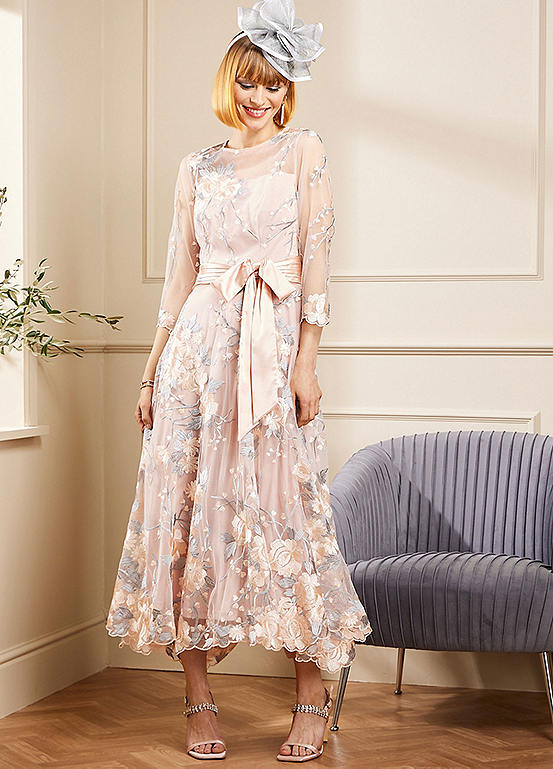 Kaleidoscope Embroidered Prom Dress Kaleidoscope