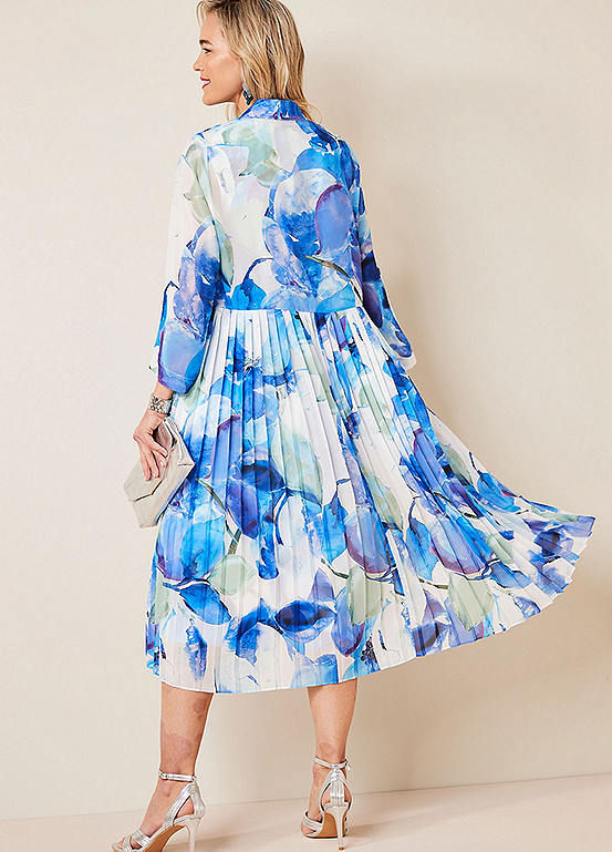 Kaleidoscope Print Dress & Jacket