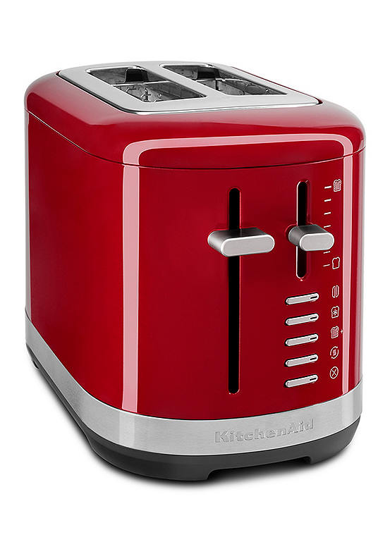 KitchenAid Manual Control 2 Slice Toaster - Empire Red