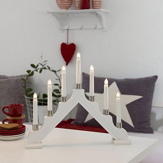 Konstsmide 7 Candle Replaceable Bulb Light Kaleidoscope