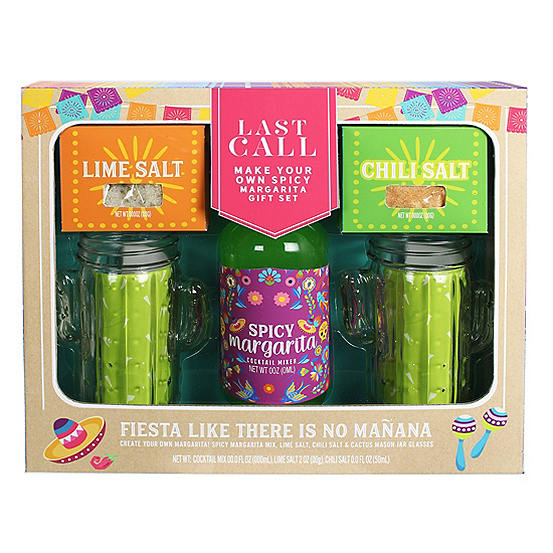 Last Call Make Your Own Spicy Margarita Cocktail Gift Set Kaleidoscope