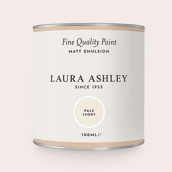 Laura Ashley Pale Ivory Paint Kaleidoscope