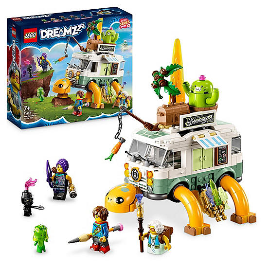 LEGO DREAMZzz Mrs. Castillo’s Turtle Van Toy Camper Set