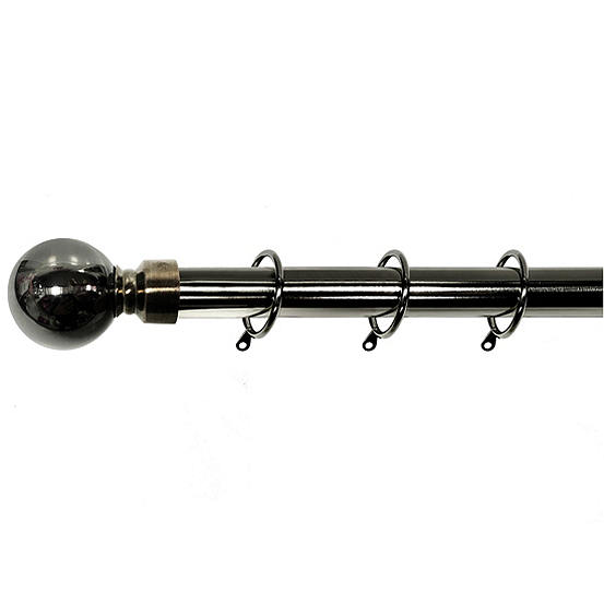 Lister Cartwright 25-28mm Palermo Ball Finial Pole Set