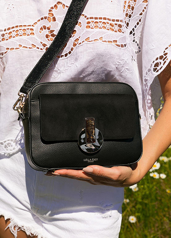 Luella Grey London Elsa Camera Crossbody Bag Kaleidoscope