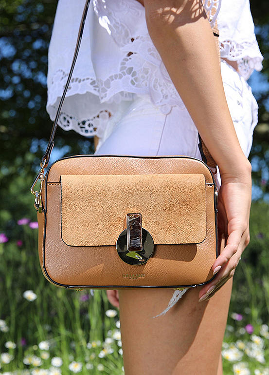 Luella Grey London Elsa Camera Crossbody Bag Kaleidoscope