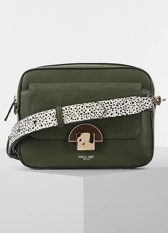 Luella Grey ’Violet’ Camera Crossbody Bag Kaleidoscope