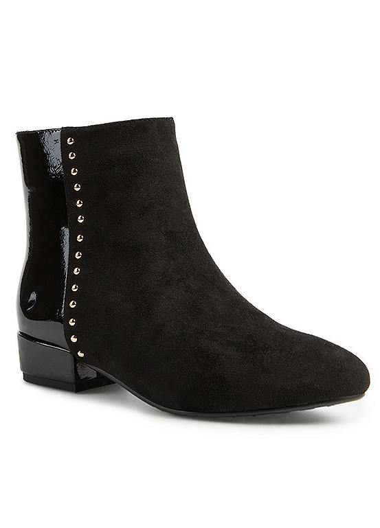 Lunar Exclusive Studded Ankle Boots