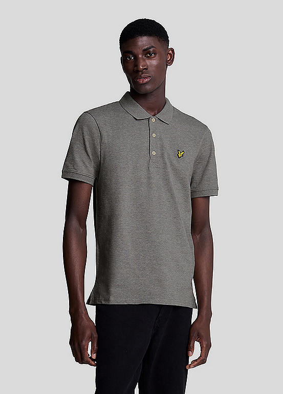 Lyle & Scott White Cotton Polo Shirt