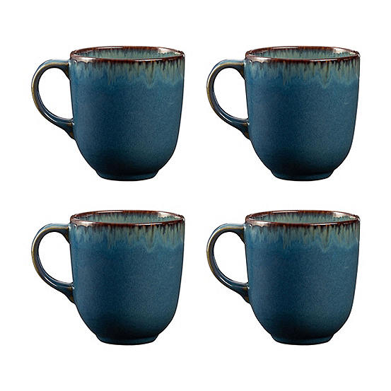 Mason Cash Reactive Set of 4 Mugs