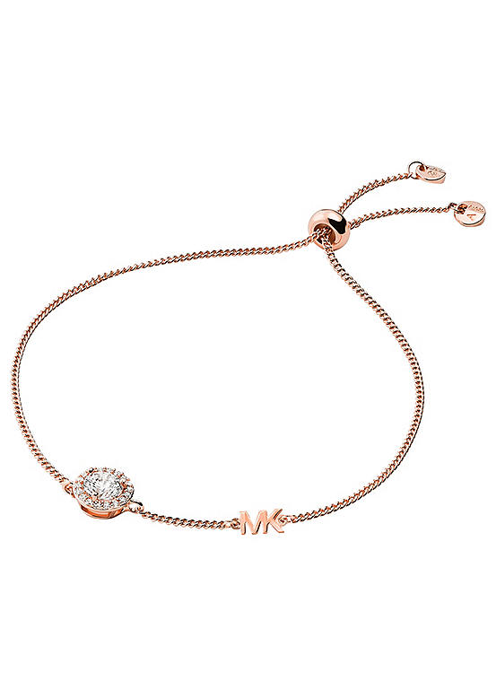 Michael Kors Rose Gold Plated Toggle Bracelet