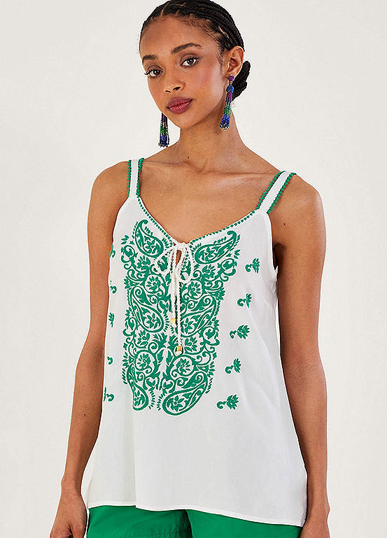 Monsoon Embroidered Cami