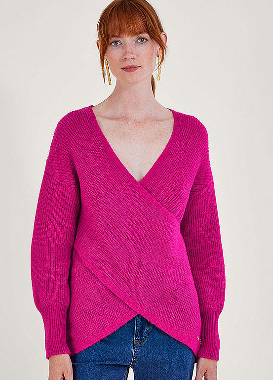 Monsoon Pippa Wrap Jumper Kaleidoscope