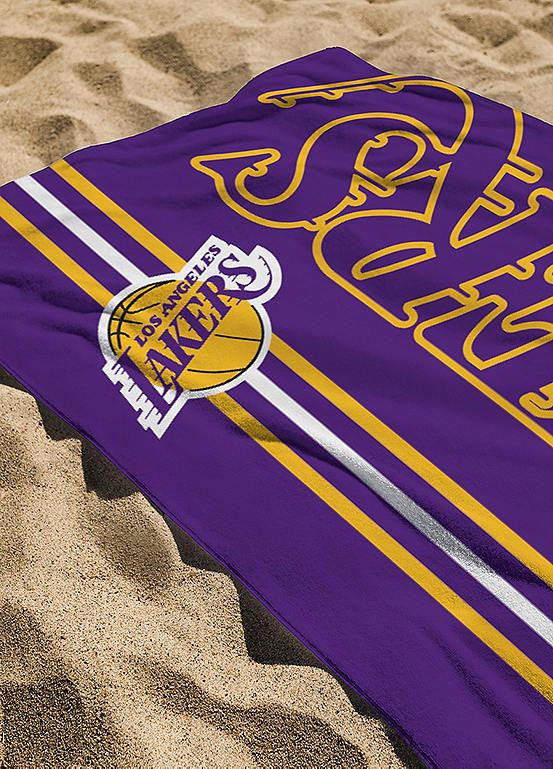 NBA Los Angeles Lakers 100% Cotton Beach Towel