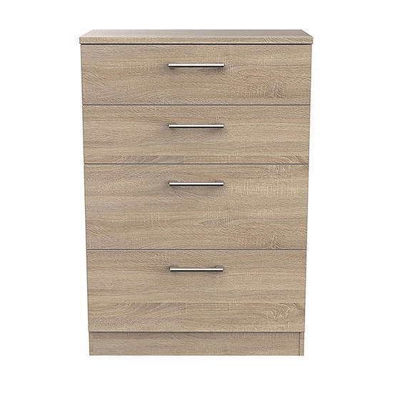 Norfolk Ready Assembled 4 Drawer Deep Chest of Drawers