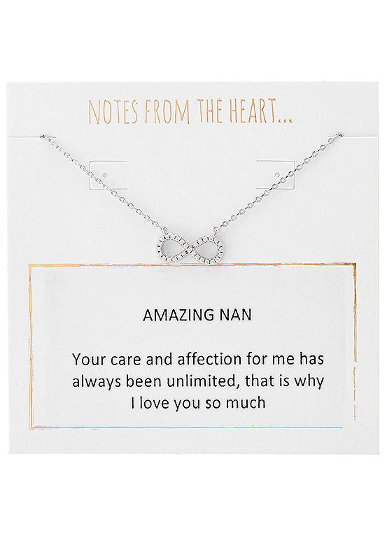 Notes From The Heart - Amazing Nan - Infinity Pendant