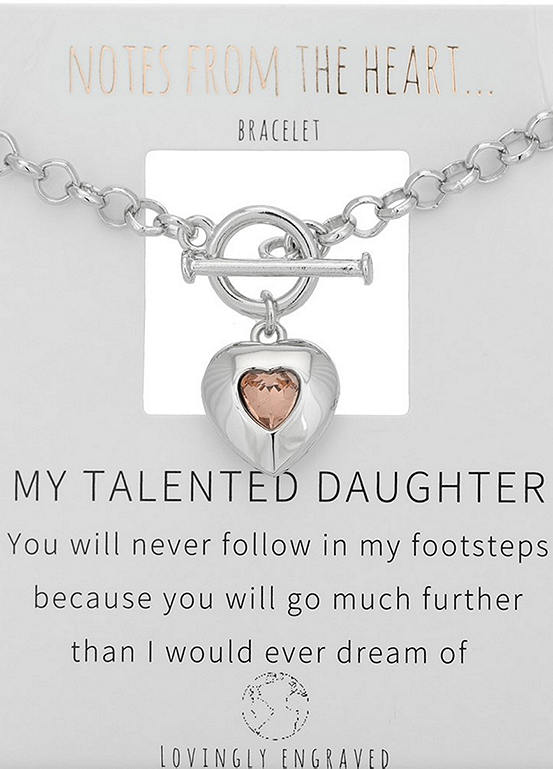 Notes From The Heart My Talented Daughter Bracelet