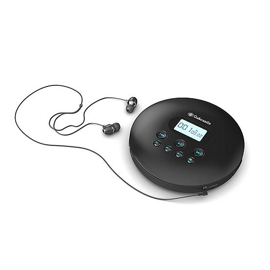 Oakcastle CD100 Portable CD Player with Built in Rechargeable Battery