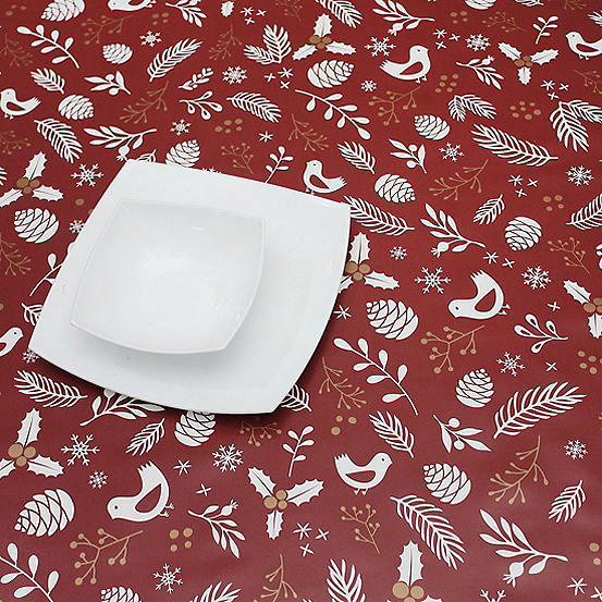 Peggy Wilkins Winter Tale Wipe Clean PVC Tablecloth | Kaleidoscope