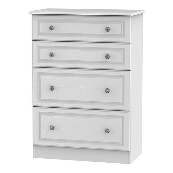 Pembroke Ready Assembled 4 Drawer Deep Chest of Drawers