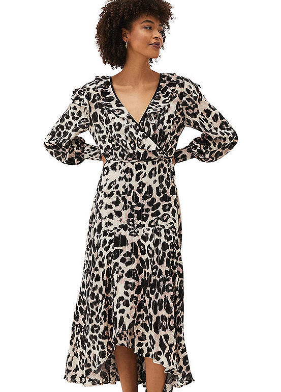 Phase Eight ’Chelsie’ Leopard Wrap Dress | Kaleidoscope