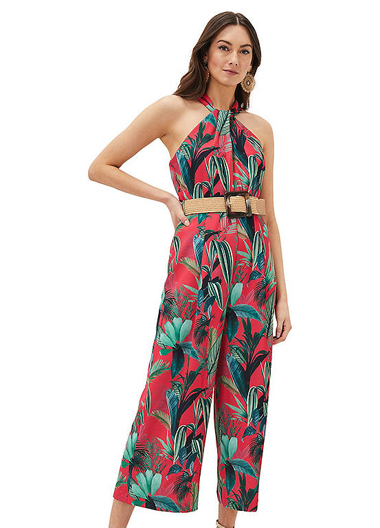 Phase Eight Antonia Palm Print Jumpsuit | Kaleidoscope