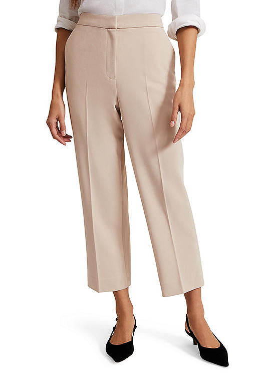 Phase Eight Everlee Crop Straight Leg Smart Trousers