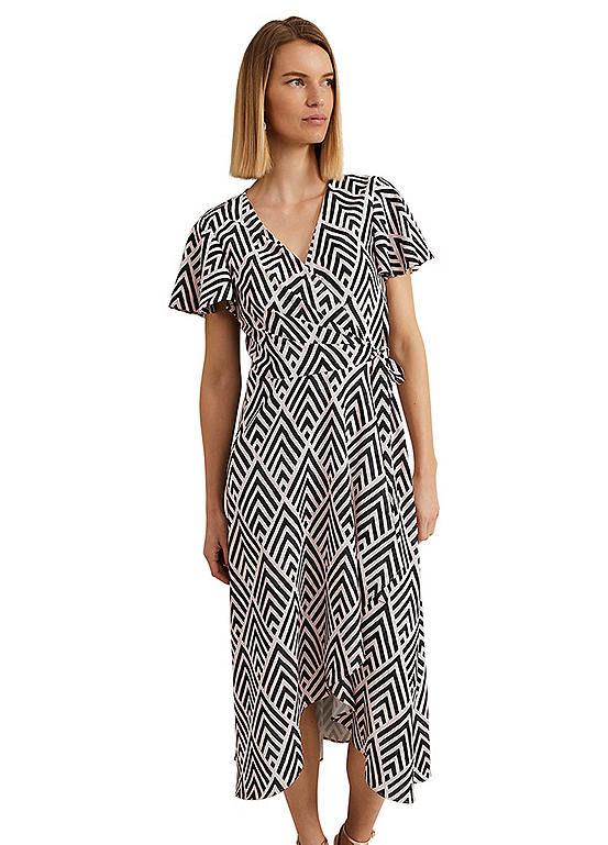 Phase Eight Julissa Print Wrap Dress