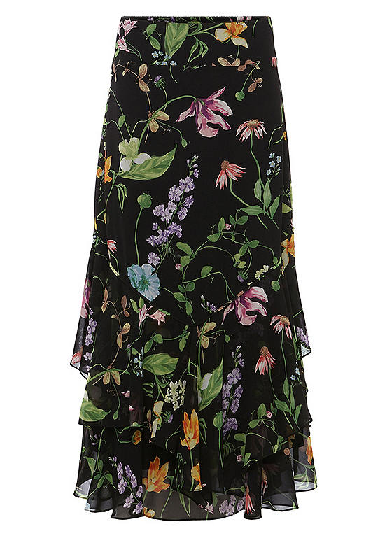 Phase Eight Kayley Floral Printed Maxi Skirt | Kaleidoscope